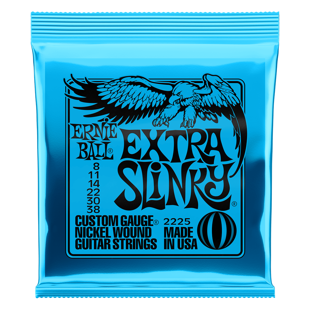 Ernie Ball Extra Slinky Electric Guitar Strings (8-38)
