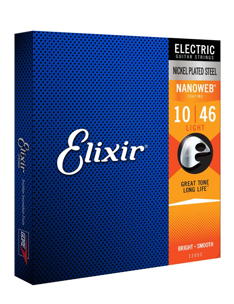 Elixir Nanoweb Nickel Plated Steel Electric Strings (10-46)