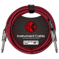 Kirlin Straight 10ft Guitar Cable ~ Red