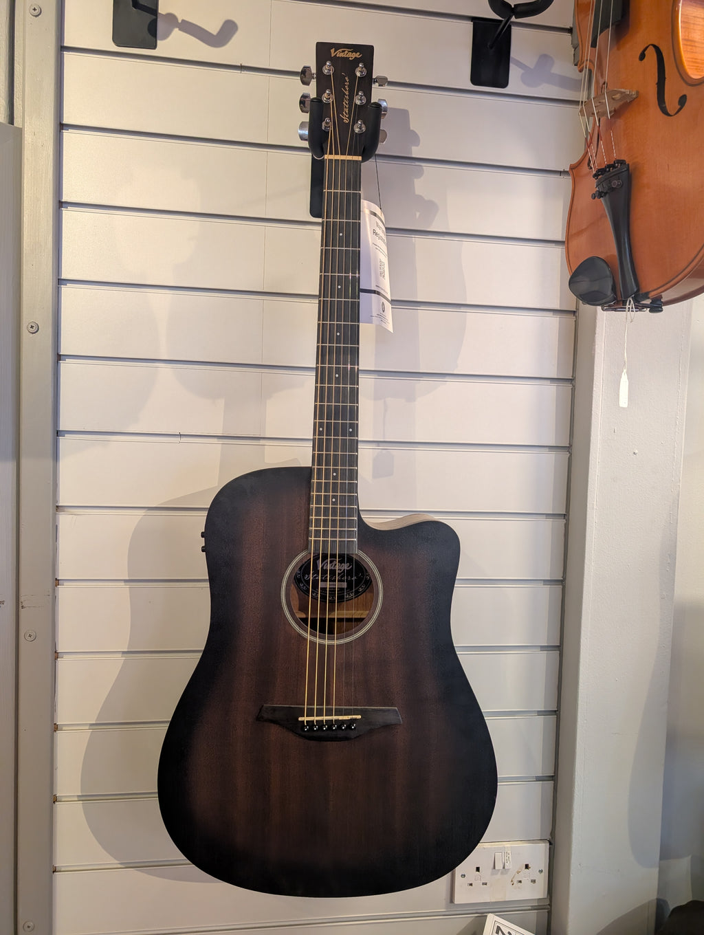 Vintage VE440 Dreadnought Acoustic Guitar
