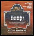 GHS J.D.Crowe Studio 5 String Banjo Set