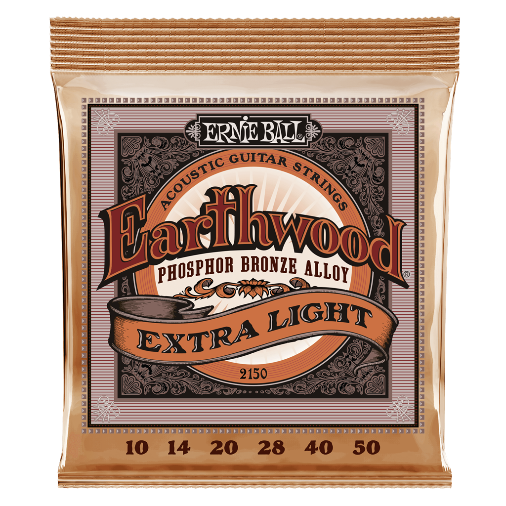 Ernie Ball Phosphor Bronze Acoustic Guitar Strings (10-50)