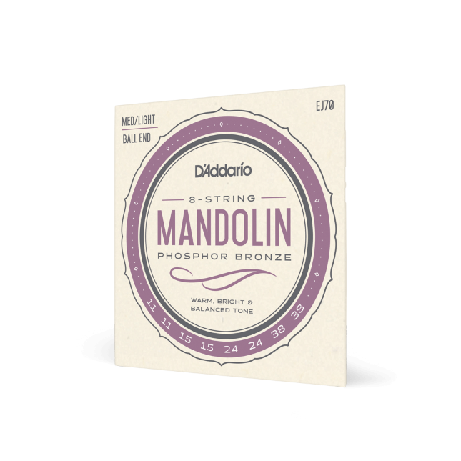 D'addario Medium/Light Mandolin Strings (EJ70)