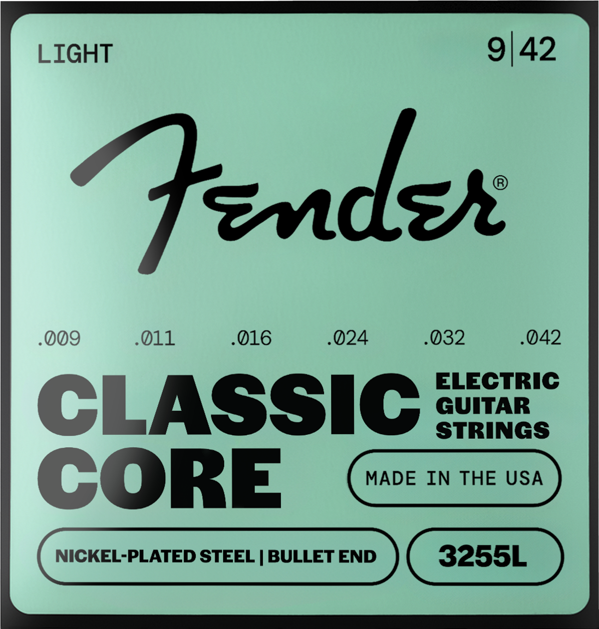 Fender Classic Core 9-42 Electric Guitar Strings