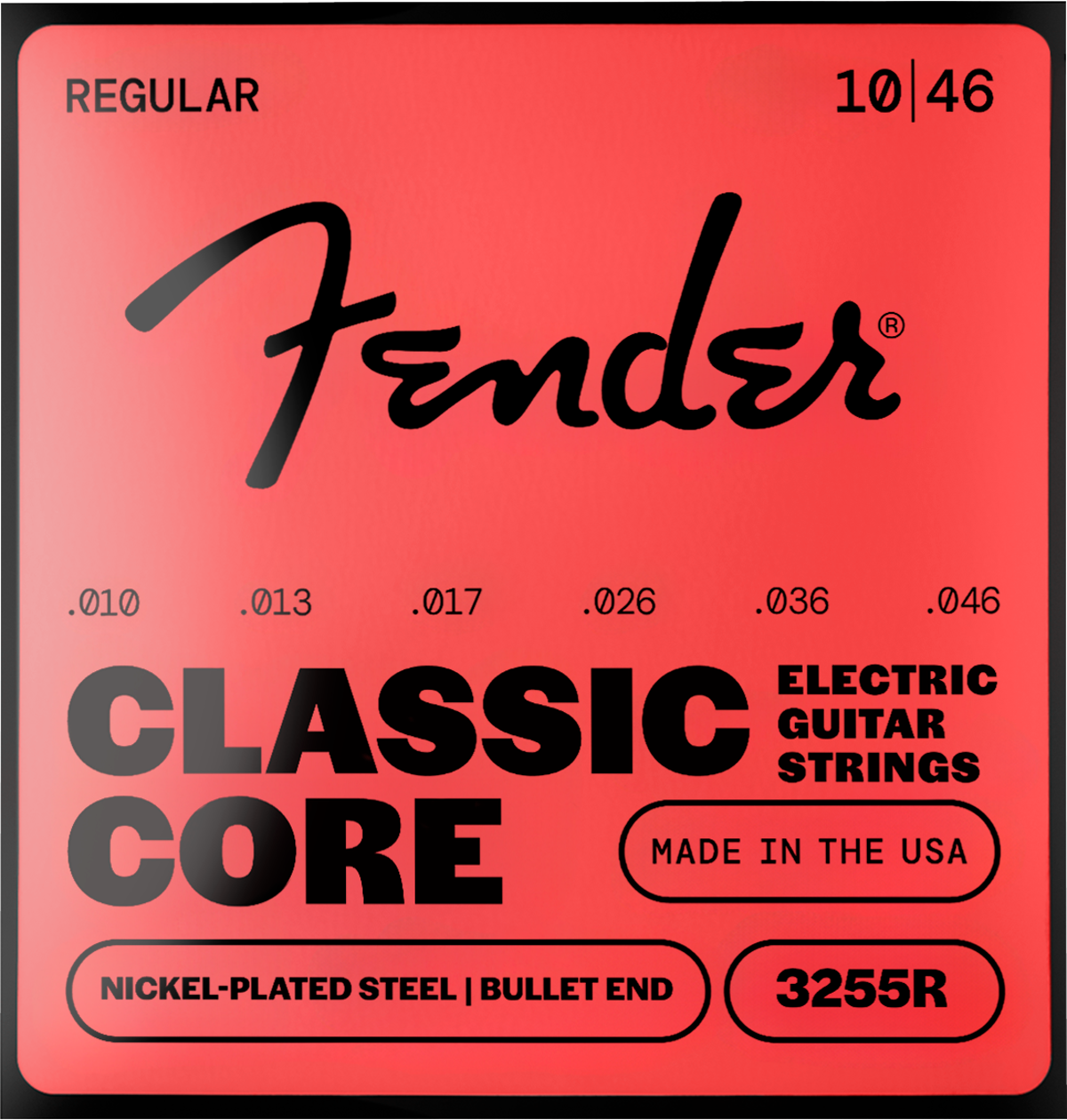 Fender Classic Core 10-46 Electric Guitar Strings