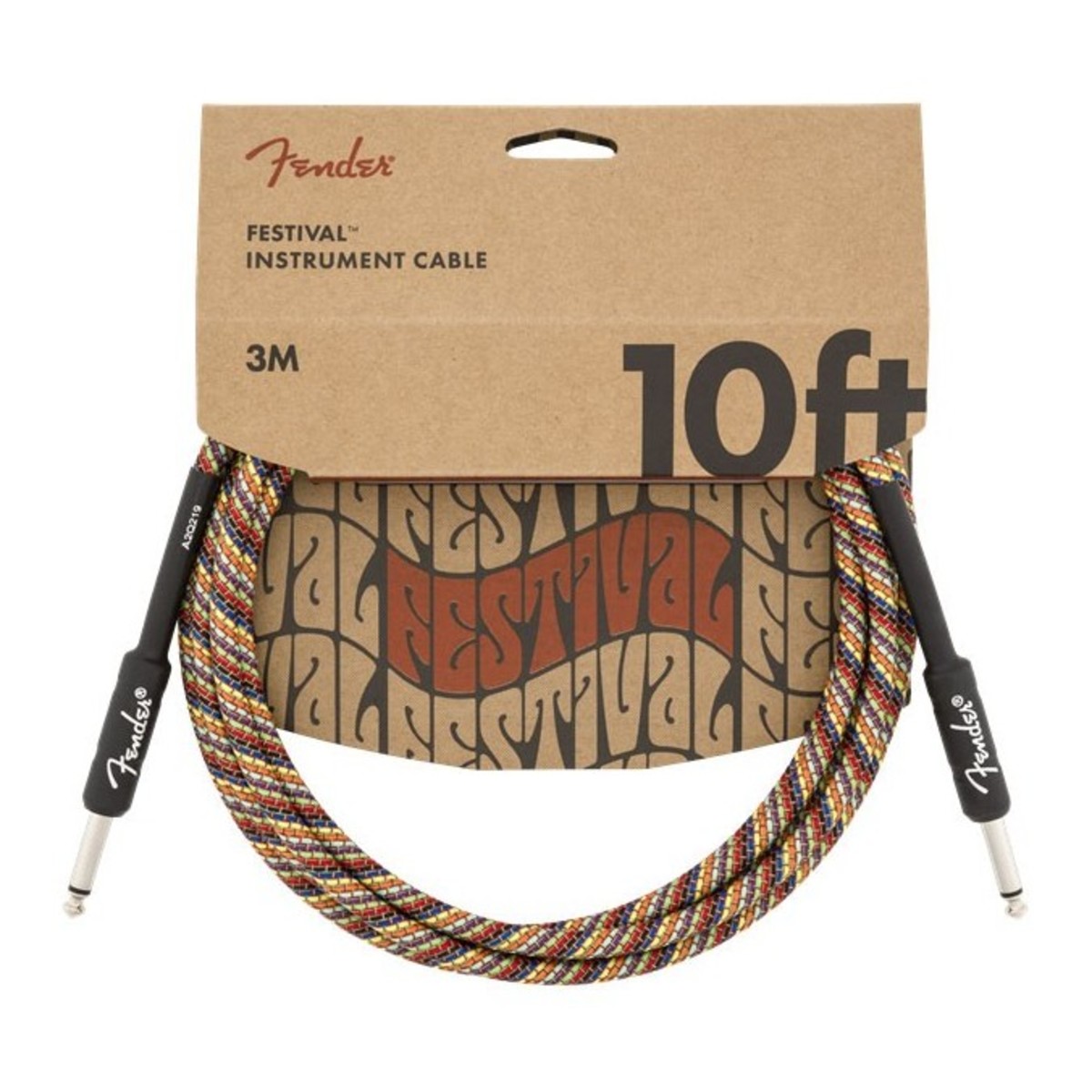 Fender Festival Hemp 10ft Instrument Cable
